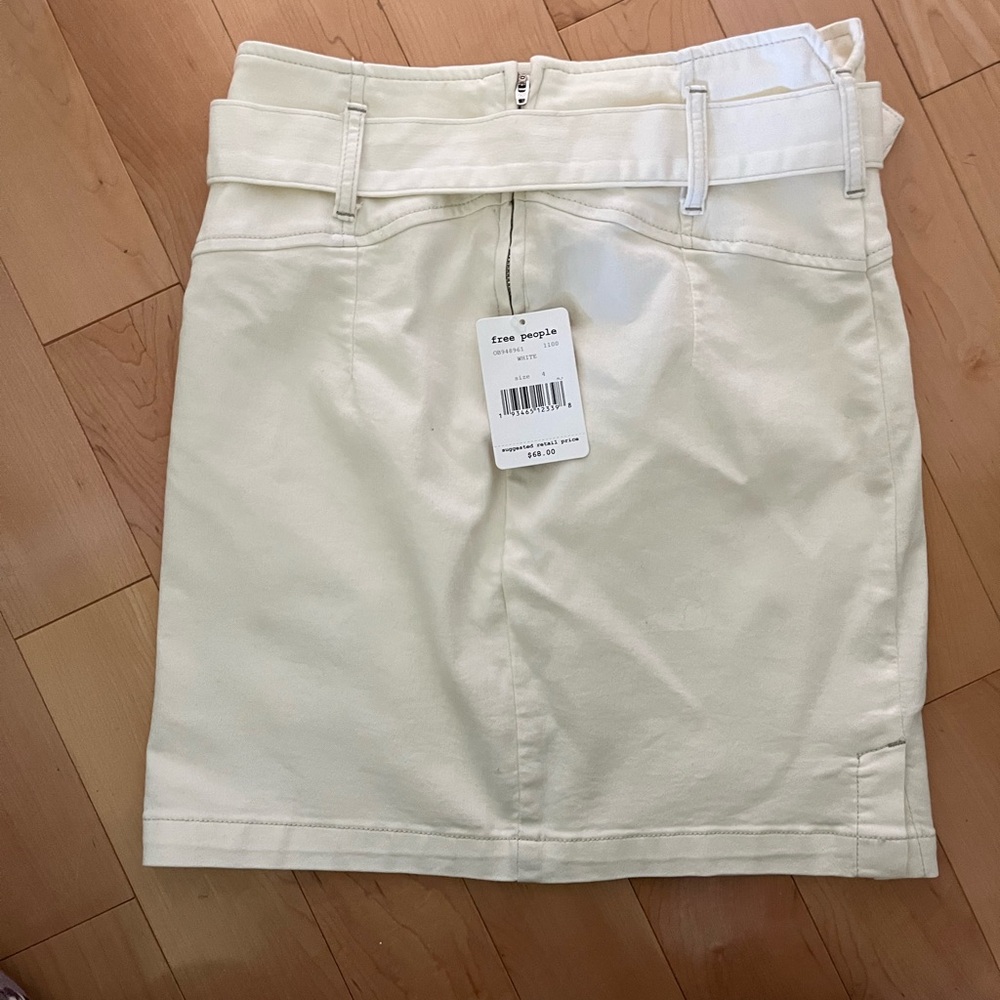 Free People Belted Mini Skirt - Picture 2 of 3